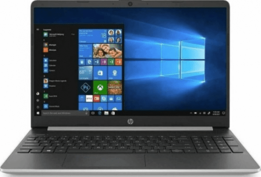 HP Notebook 15-DY1045NR 15.6" HD Display Laptop, 10th Gen Intel Core i5 1035G1 1.0GHz, 8GB RAM, 256GB SSD, Intel UHD Graphics, EN KB, Windows 10 | 7PD89UA